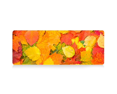 Килимок 300*700 тканинний Autumn leaves з боковою прошивкою, товщина 2 мм, Пакет