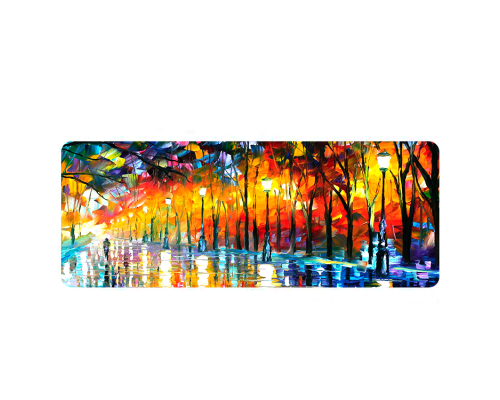 Килимок 300*700 тканинний Autumn Evening з боковою прошивкою, товщина 2 мм, колір Mix, Пакет