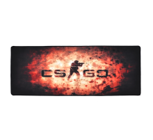 Килимок 300 * 800 тканинної CS One Fighter з бічної прошивкою, товщина 3 мм, колір Black / Red, Пакет