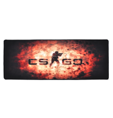 Килимок 300 * 800 тканинної CS One Fighter з бічної прошивкою, товщина 3 мм, колір Black / Red, Пакет