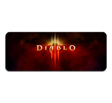 Килимок 400*900 тканинний "Diablo6" з боковою прошивкою, товщина 2 мм, Пакет