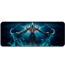 Килимок 400*900 тканинний "Diablo14" з бічним прошивкою, товщина 2 мм, Пакет