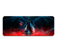 Килимок 400*900 тканинний "Diablo5" з бічним прошивкою, товщина 2 мм, Пакет