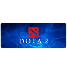 Килимок 300*700 тканинний DOTA2, товщина 3 мм, Blue, OEM