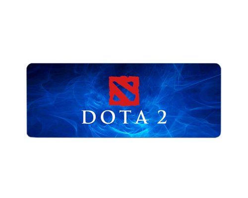 Килимок 300*700 тканинний DOTA2, товщина 3 мм, Blue, OEM