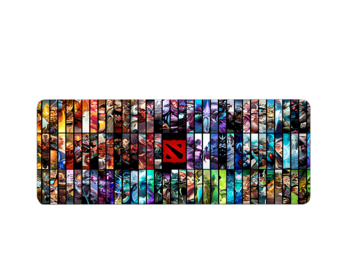 Килимок 300*700 тканинний DOTA2 "Heroes28", товщина 2 мм, OEM