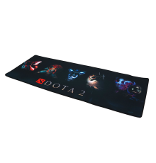 Килимок 300*800 тканинний DOTA2 "Heroes", товщина 2 мм, колір Black, OEM