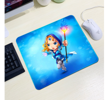 Килимок 240*220 тканинний DOTA2 "Crystal Maiden Arcana", товщина 2 мм, колір Blue, OEM