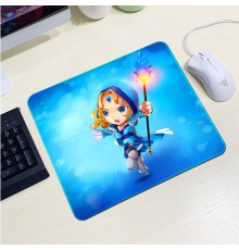 Килимок 240*220 тканинний DOTA2 "Crystal Maiden Arcana", товщина 2 мм, колір Blue, OEM