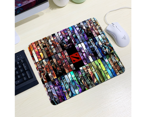 Килимок 240*220 тканинний DOTA2 "Heroes", товщина 2 мм, OEM