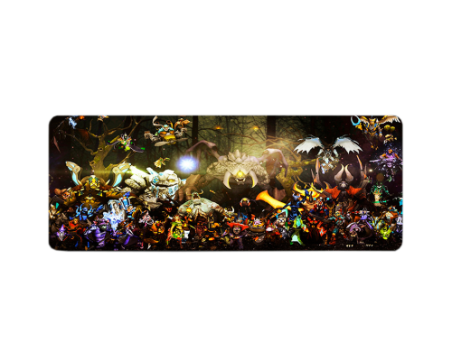 Килимок 300*700 тканинний DOTA2 "Attack of the Titans", товщина 3 мм, OEM Килимок 300*700 тканинний DOTA2 "Attack of the Titans", товщина 3 мм, OEM