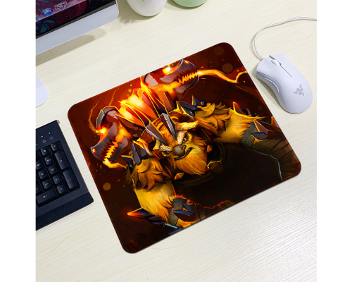 Килимок 240*220 тканинний DOTA2 "Earthshaker", товщина 2 мм, колір Brown, OEM