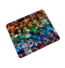 Килимок 240*220 тканинний DOTA2 "Heroes73", товщина 2 мм, OEM