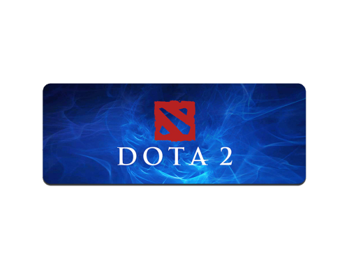 Килимок 300*700 тканинний DOTA2, товщина 2 мм, колір Blue-Red, OEM Килимок 300*700 тканинний DOTA2, товщина 2 мм, колір Blue-Red, OEM