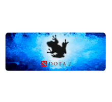 Килимок 300*700 тканинний DOTA2 "Frog", товщина 3 мм, колір Blue, OEM
