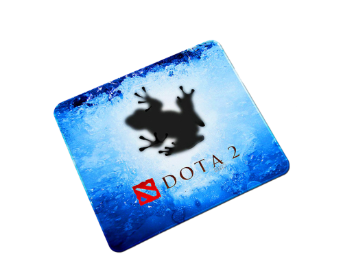 Килимок 240*200 тканинний DOTA2 "Frog", товщина 2 мм, колір Blue, OEM