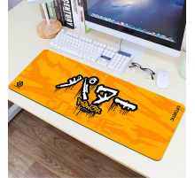 Килимок 300 * 700 тканинної Fnatic з бічної прошивкою, товщина 3 мм, Yellow, Box