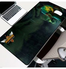 Килимок 300 * 800 тканинний "League of Legends" з бічною прошивкою, товщина 2 мм, ОЕМ