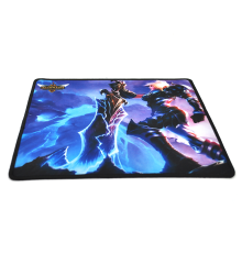 Килимок 290 * 250 тканинної LEAGUE of LEGENDS з бічної прошивкою, товщина 3 мм,Blue Пакет