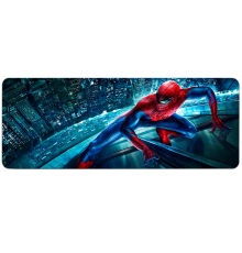 Килимок 300*800 тканинний Spider Man 9 з боковою прошивкою, товщина 2 мм, Пакет