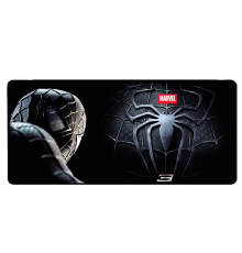 Килимок 300*800 тканинний Spider Man 11 з боковою прошивкою, товщина 3 мм, Black, Пакет