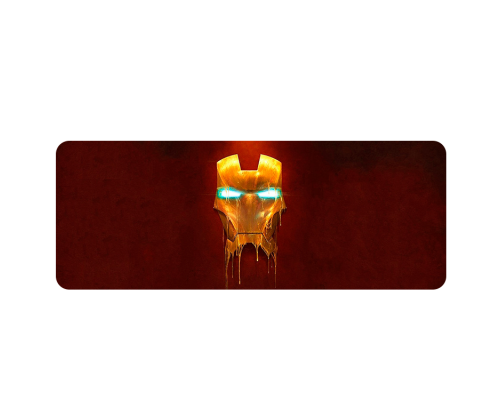 Килимок 300*800 тканинний Iron Man 2 з боковою прошивкою, товщина 2 мм, Пакет
