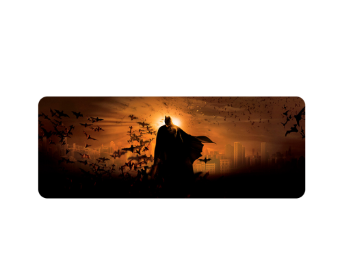 Килимок 300*800 тканинний Batman sunrise з боковою прошивкою, товщина 2 мм, Black, Пакет