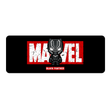 Килимок 300*800 тканинний Black Panther з боковою прошивкою, товщина 2 мм, Пакет Килимок 300*800 тканинний Black Panther з боковою прошивкою, товщина 2 мм, Пакет