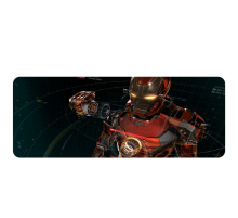 Килимок 300*800 тканинний Iron Man 25 з боковою прошивкою, товщина 2 мм, Пакет