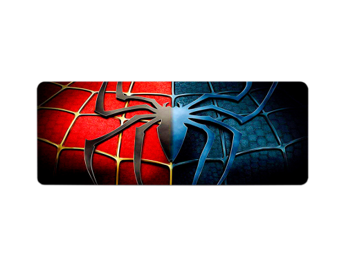 Килимок 300*800 тканинний Spider Man 3 з боковою прошивкою, товщина 2 мм, Пакет