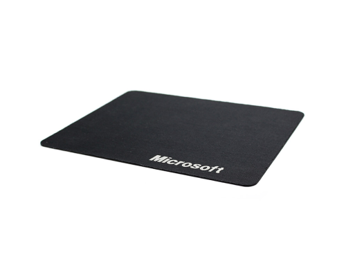 Килимок 180*220 тканинний Microsoft, товщина 2 мм, колір Black, Пакет