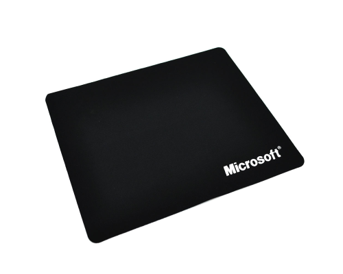 Килимок 240*200 тканинний Microsoft, товщина 2 мм, колір Black, Пакет