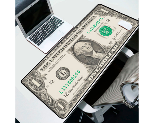 Килимок 300 * 800 тканинний "One dollar" з бічною прошивкою, товщина 2 мм, ОЕМ