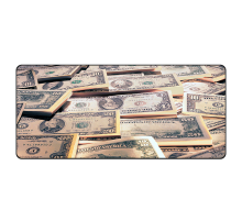 Килимок 400*900 тканинний Dollars з боковою прошивкою, товщина 3 мм, колір Gray, Пакет Килимок 400*900 тканинний Dollars з боковою прошивкою, товщина 3 мм, колір Gray, Пакет