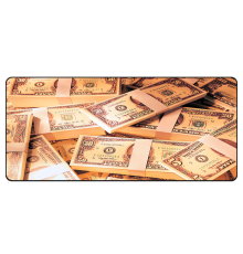 Килимок 300*800 тканинний Dollars з боковою прошивкою, товщина 4 мм, колір Beige, Пакет
