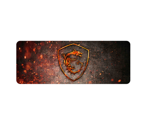 Килимок 300*600 тканинний MSI Fire Dragon з боковою прошивкою, товщина 2 мм, Black/red, Пакет Килимок 300*600 тканинний MSI Fire Dragon з боковою прошивкою, товщина 2 мм, Black/red, Пакет