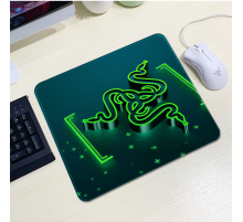 Килимок 200*240 тканинний RAZER 9, товщина 2 мм, колір Black/Green, Пакет Килимок 200*240 тканинний RAZER 9, товщина 2 мм, колір Black/Green, Пакет