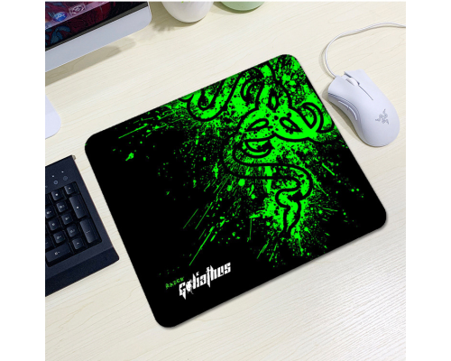 Килимок 200*240 тканинний RAZER 3, товщина 2 мм, колір Black/Green, Пакет Килимок 200*240 тканинний RAZER 3, товщина 2 мм, колір Black/Green, Пакет