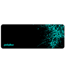 Килимок 300*700 тканинний RAZER GALIAFHUS з боковою прошивкою, товщина 3 мм, колір Black/Turquoise, OEM