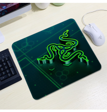 Килимок 200*240 тканинний RAZER 10, товщина 2 мм, колір Black/Green, Пакет