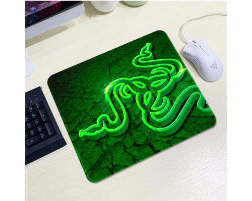 Килимок 200*240 тканинний RAZER 4, товщина 2 мм, колір Green, Пакет Килимок 200*240 тканинний RAZER 4, товщина 2 мм, колір Green, Пакет