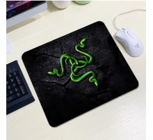Килимок 200*240 тканинний RAZER 11, товщина 2 мм, колір Black/Green, Пакет