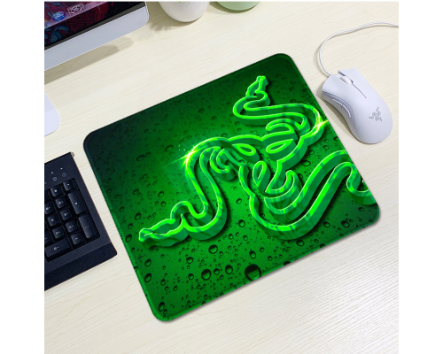 Килимок 200*240 тканинний RAZER 5, товщина 2 мм, колір Green, Пакет Килимок 200*240 тканинний RAZER 5, товщина 2 мм, колір Green, Пакет