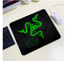 Килимок 200*240 тканинний RAZER 12, товщина 2 мм, колір Black/Green, Пакет