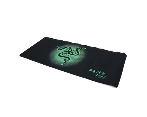 Килимок 300*700 тканинний RAZER-S з боковою прошивкою, товщина 3 мм, колір Black, Пакет