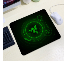 Килимок 200*240 тканинний RAZER 14, товщина 2 мм, колір Black/Green, Пакет