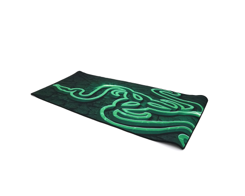 Килимок 400*900 тканинний RAZER-BS з боковою прошивкою, товщина 3 мм, колір Black, Пакет