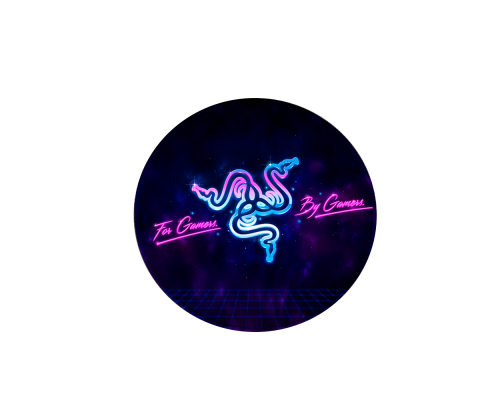 Килимок 220*220 мм тканинний RAZER 16 з боковою прошивкою (круглий), товщина 3 мм, Пакет Килимок 220*220 мм тканинний RAZER 16 з боковою прошивкою (круглий), товщина 3 мм, Пакет