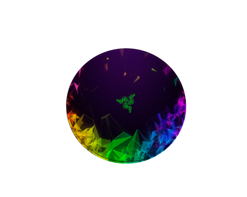 Килимок 200*200 мм тканинний RAZER 2 з боковою прошивкою (круглий), товщина 2 мм, Пакет