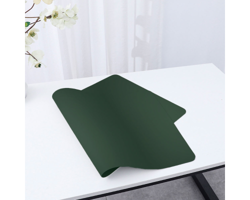 Килимок 300 * 600 шкірзам, двосторонній, товщина 3 мм, Green, BOX
